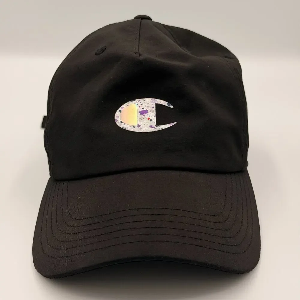 Champion Women Lunar Performance Hat Baseball Strap Color Black
